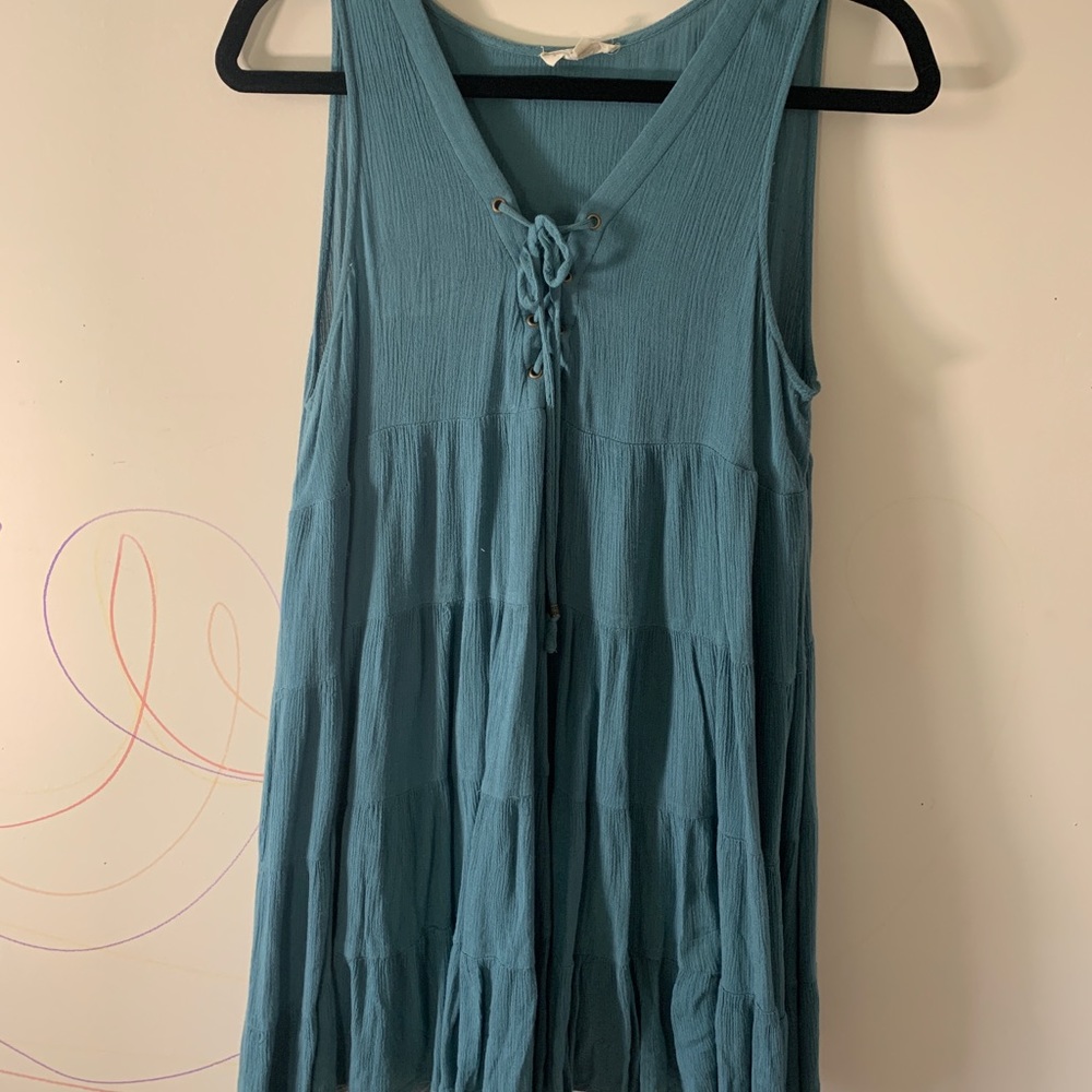 Flowy Dress With Pleats